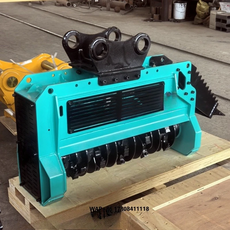 حفارة آلة مولشر صغيرة الغابات مولشر حفارة فليت جزازة آلة تقطيع الفراشي مناسبة للحفارات الصغيرة 3-5 طن