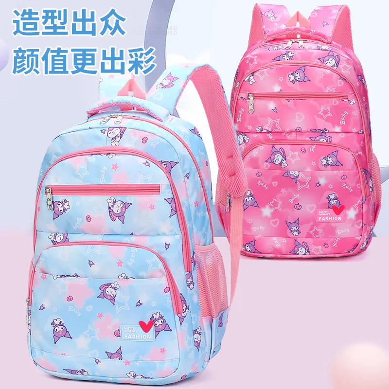 Mochila Kuromi Melody Large capacity Waterproof Backpack for School Kawaii Anime cosplay bag Travel Bag School Student Girl Gift