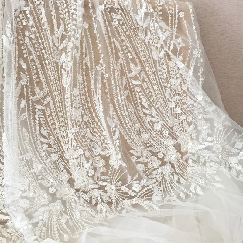 جديد الراقية ثلاثية الأبعاد ملصق التطريز الدانتيل حبة الترتر النسيج ، اليدوية DIY بها بنفسك طرحة زفاف الملابس إكسسوارات ديكور الخلفية #2