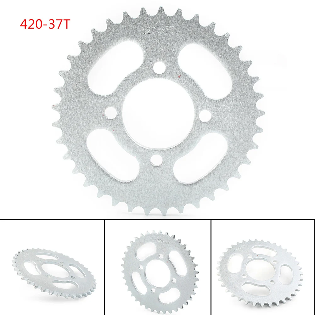 420 37T 52mm Rear Chain Sprocket for ATV Quad Pit Dirt Bike 50cc 70 110cc 125cc Motorcycle Rear Chain Sprocket