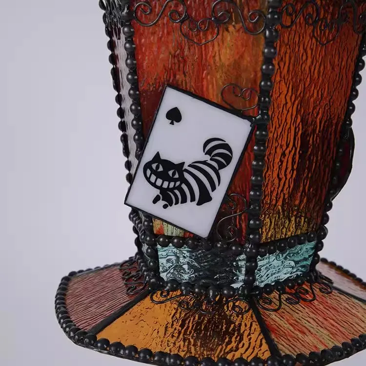 مصباح مكتبي، بجانب السرير، غرفة النوم، طراز قديم، جو زهري، ضوء إبداعي، زجاج ملون، تركيبات إضاءة على الطراز الأمريكي الجديد #4