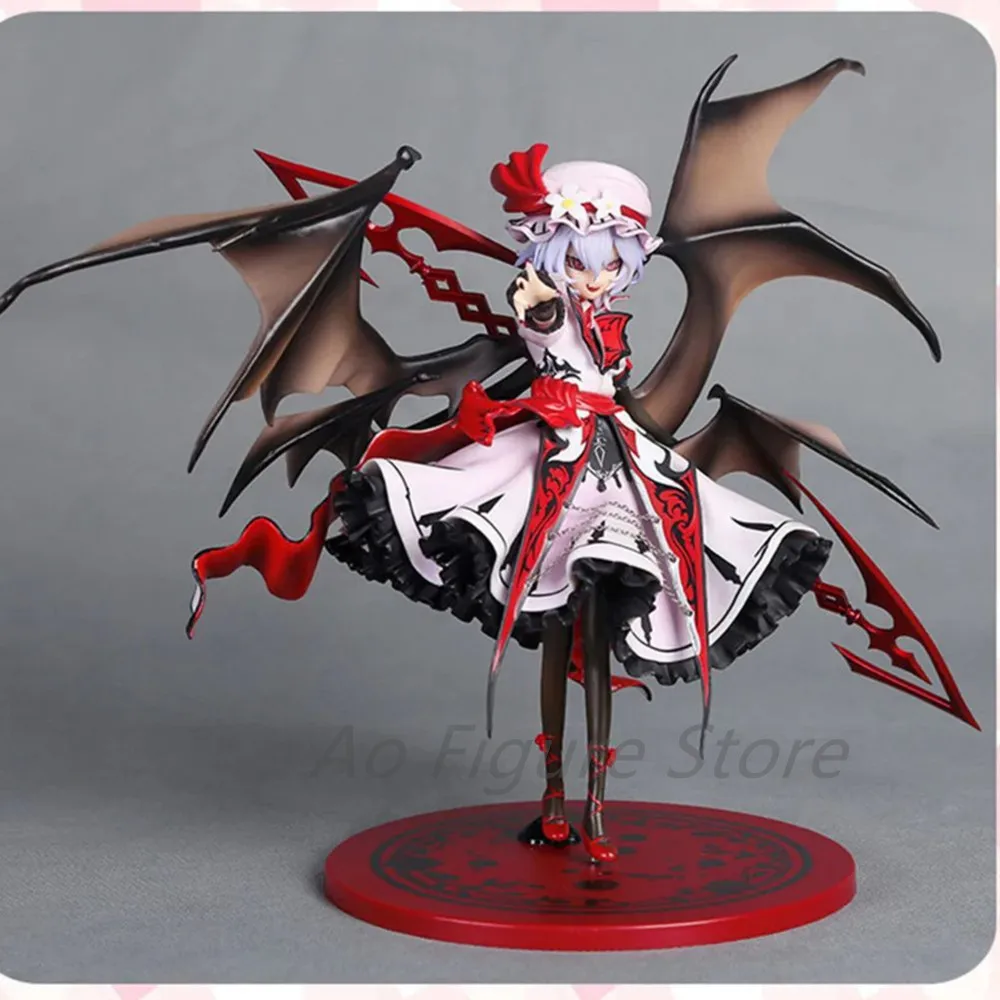 QuesQ Touhou Project Remilia Scarlet Koumajou Densetsu Ver. 1/8 Scale PVC Action Figure Anime Figure Model Toys Doll Gift