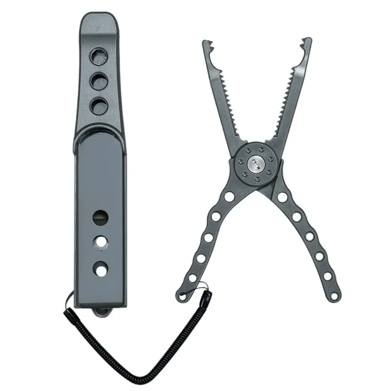 Fish Lip Clamps Fish Clamp Fishing Flat Tweezers Tackle Tool Fish Controllers Grippers Skidproof Fishing Fish Lip Pliers