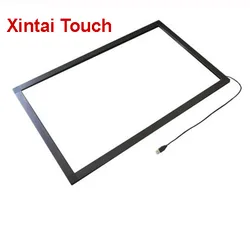 Xintai Touch 28 Inch IR Touch Frame Without Glass,Infrared Touch Screen Panels Overlay Kit,10 Touch Points