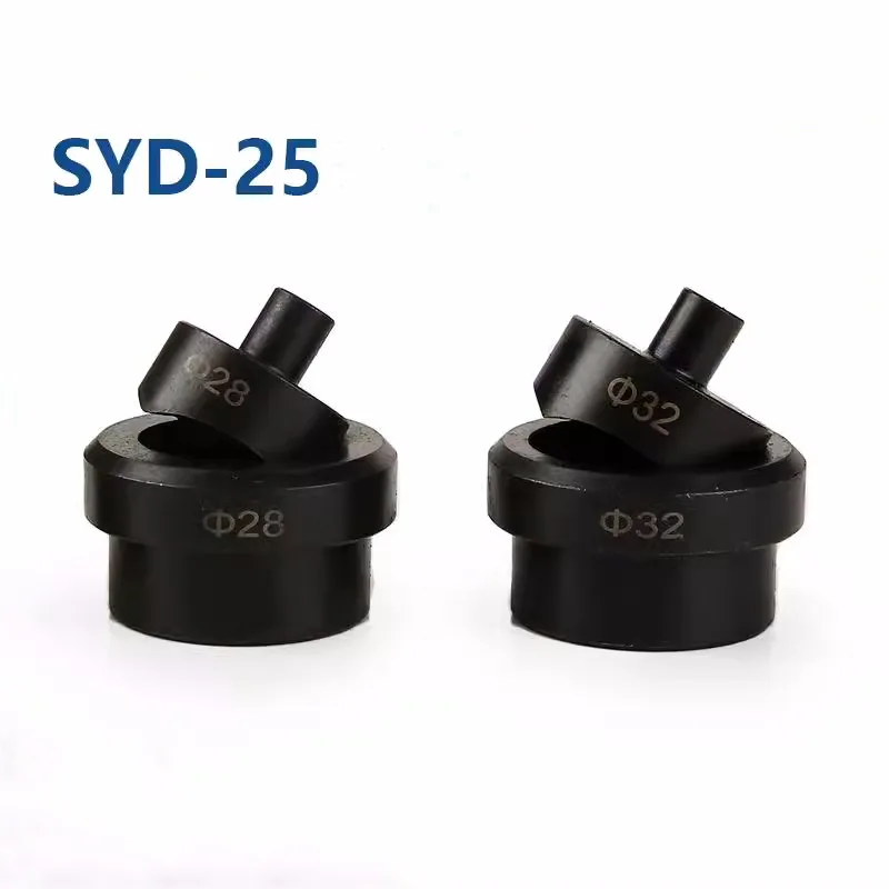 SYD-25 Bridge Manual Hydraulic Hole Cutter Mold SYD-25F Punching Machine Mold Accessories Round Die Punch Machine