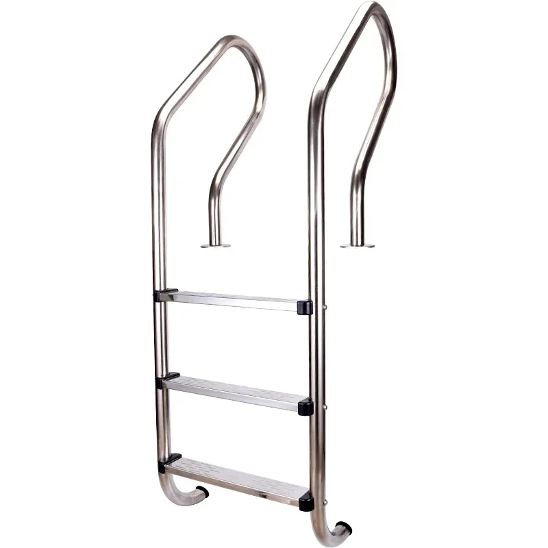 Swimming pool escalator 304 stainless steel ladder thickened ladder