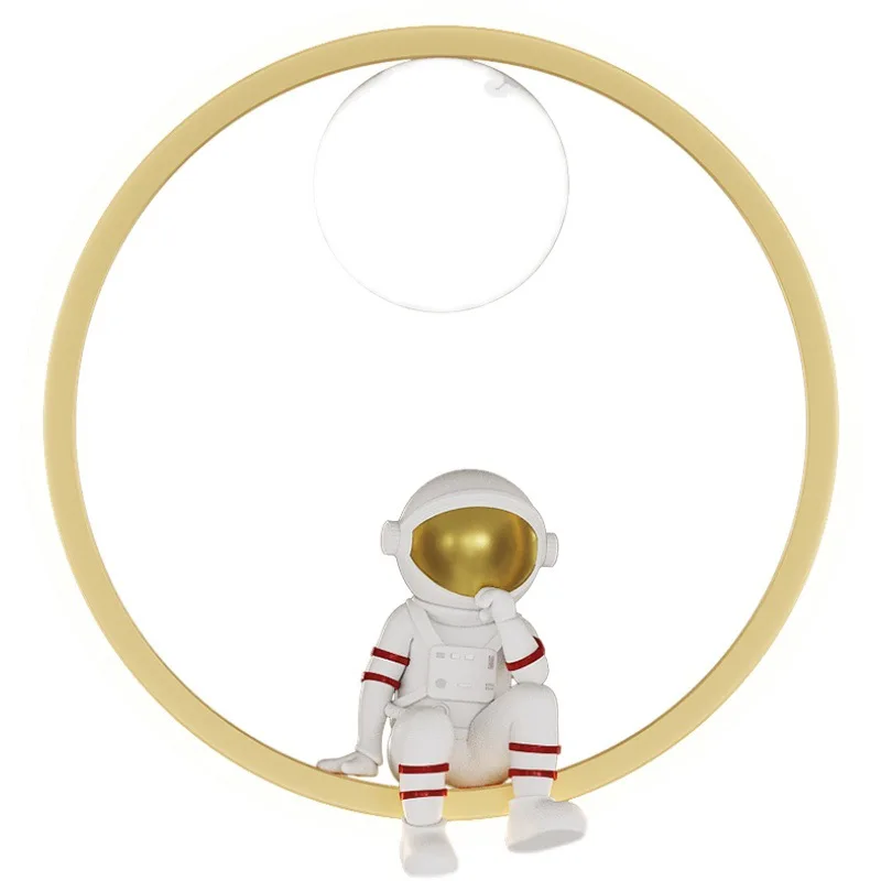 

Wall lamp bedroom bedside lamp creative simple light luxury modern children's room moon