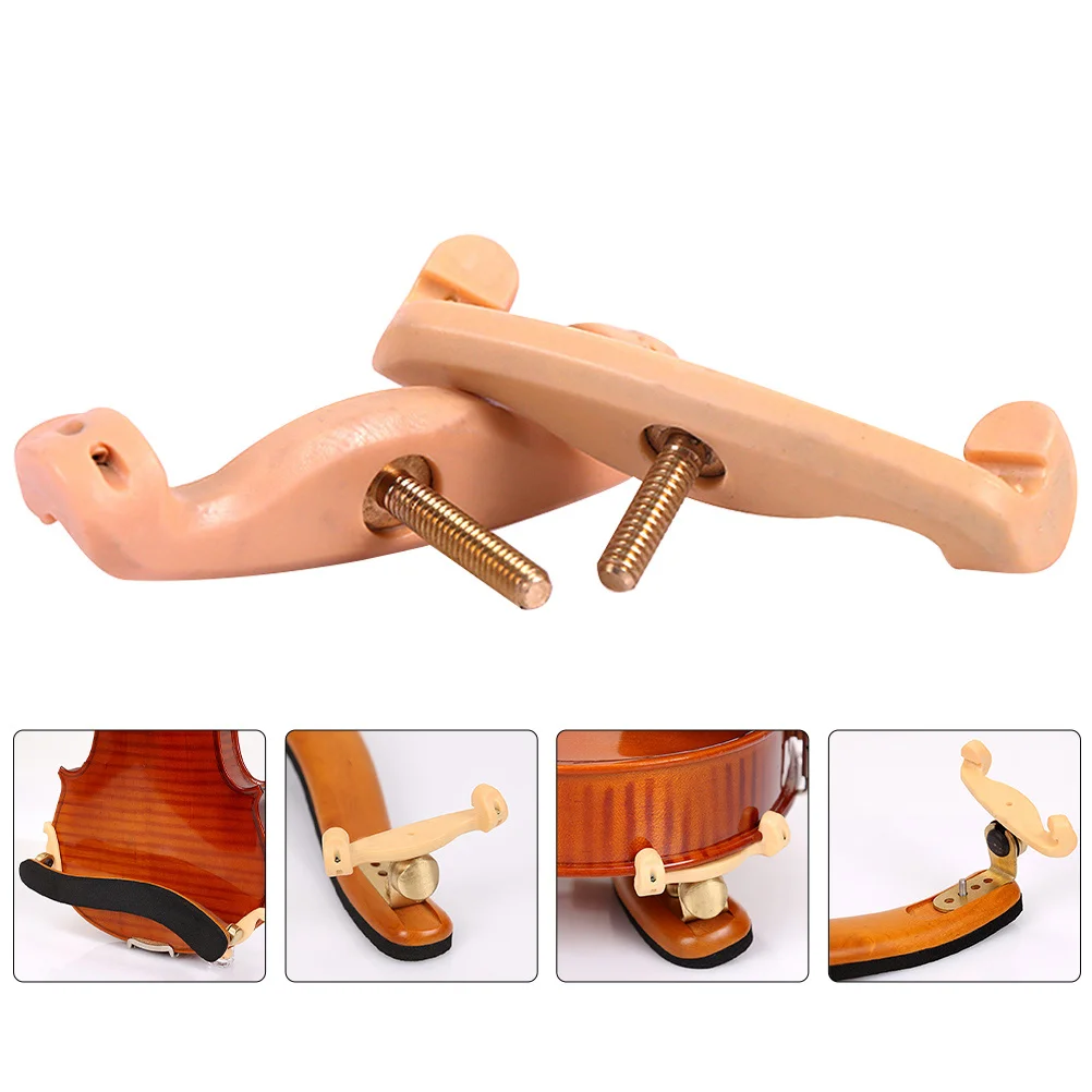 

2Pcs Violin Shoulder Rest Durable Non-Slip Design for Comfortable Playing Support Accessory Violin Shoulder Rest