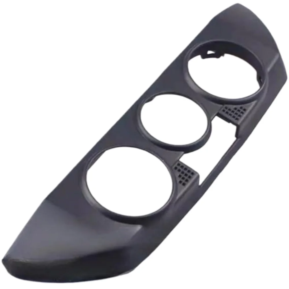 Black Front Dashboard AC Heater Control Panel Trim Cover Cap For VW Polo 9N 2002 2004 2008 2010 6Q0820075C 1QA