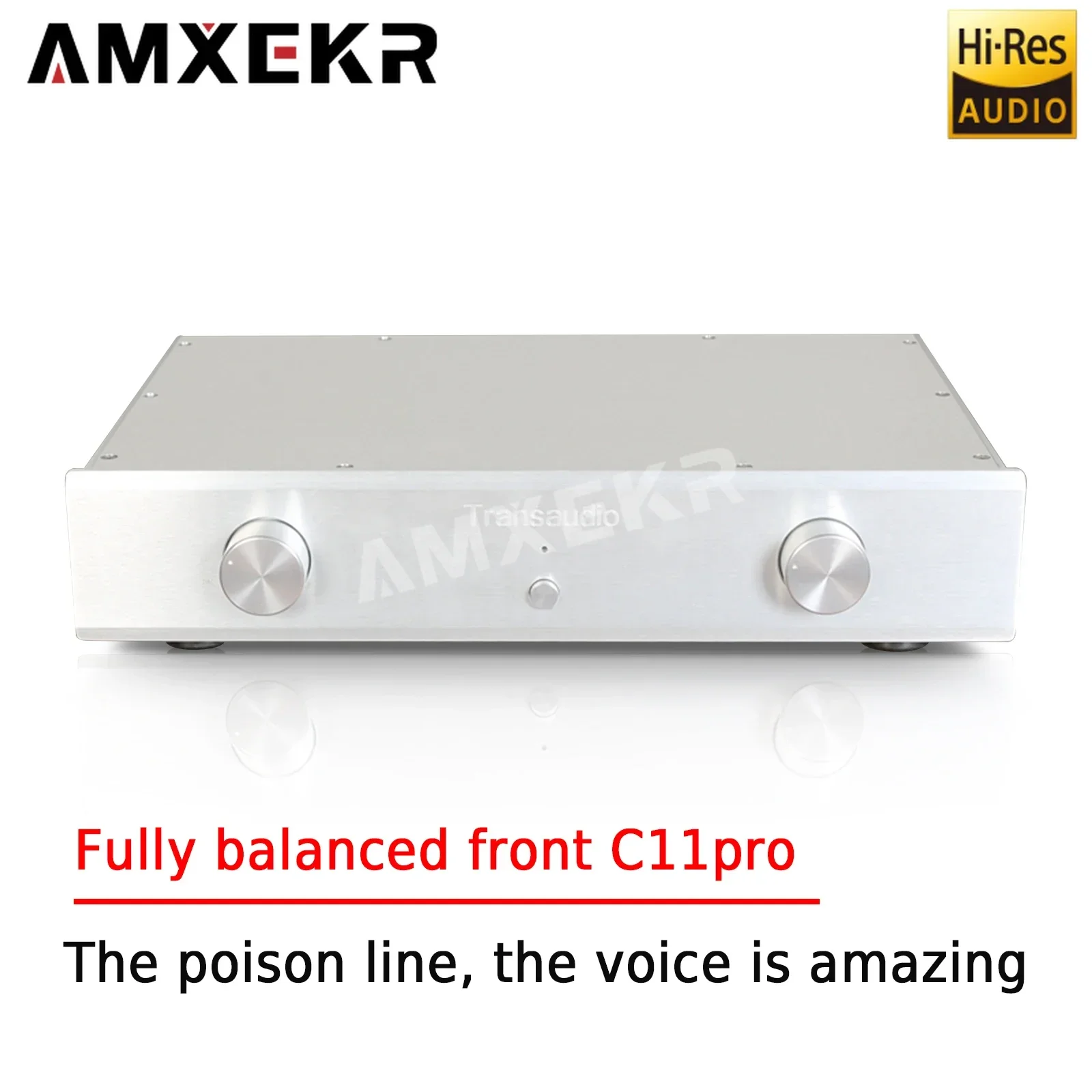 AMXEKR MASTER Class A Fever เสียงอุ่น Pre-amplifier ที่สมดุลอย่างเต็มที่ C11pro โฮมเธียเตอร์จากโรงงานโดยตรง