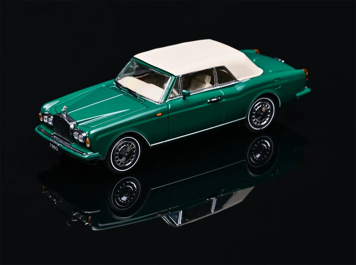 GFCC RR 1/64 Corniche IV1993 Soft Top Convertible Vintage cars High Performance Car Diecast Toy Station Vehicle with Display Box