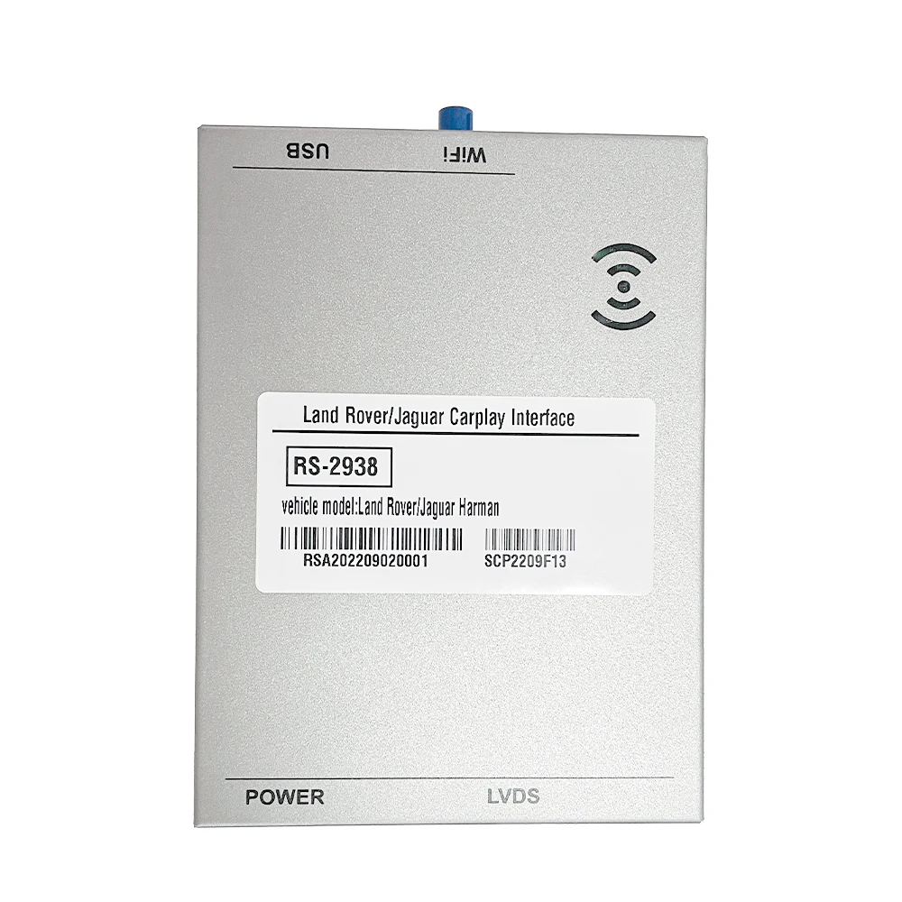 Interface automatique Android MSCarPlay pour module CarPlay sans fil Land Rover Harman 10,25''