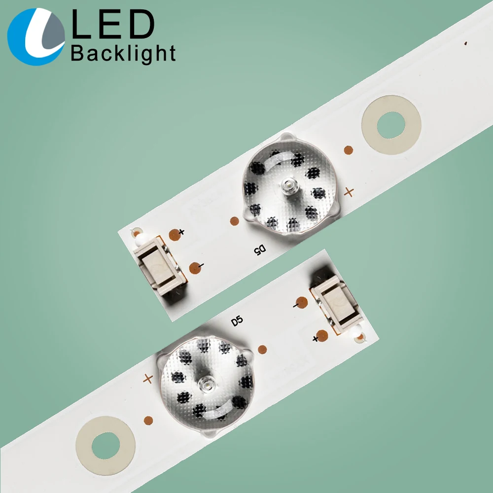 4Pairs/set LED Backlight Strip for LIG 43inch 5+4led 43UJ620V 43UJ6200 43UJ630V 43UJ620 43UJ630 43UG620V A4330300104L74CREV1.0