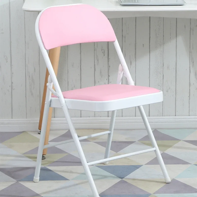 Steel Folding Chair Black Foldable for Camping & Outdoor Portable Seating Space-Saving Durable Construction Beach Chair