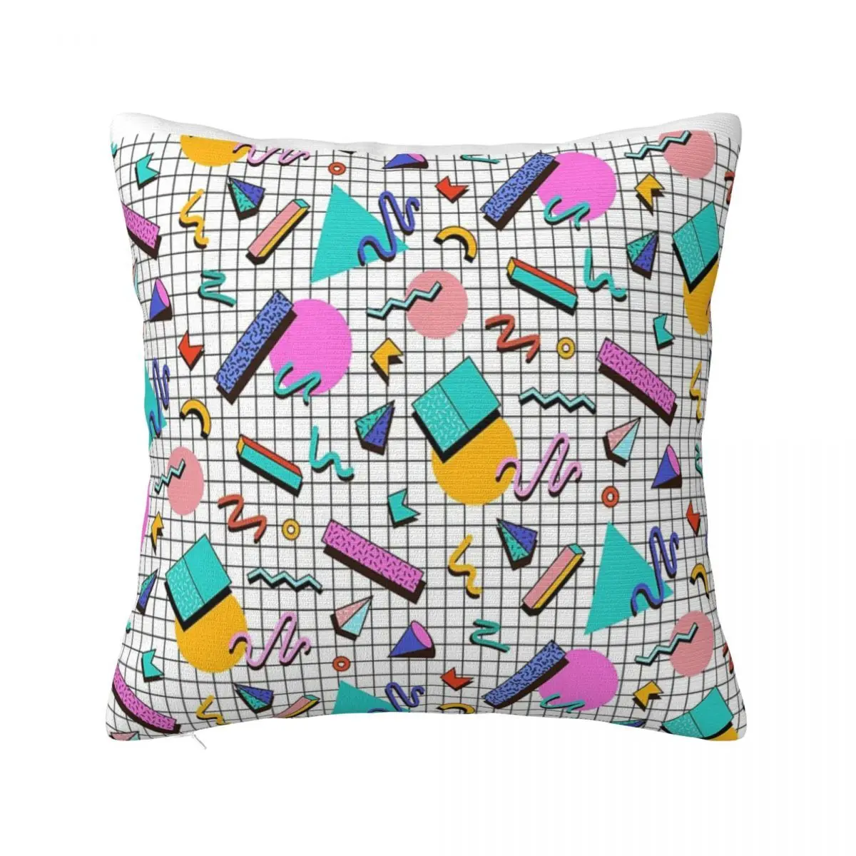 Funky 80S Eighties Memphis Pattern Design Cushions Home Decoration Anime Body Pillow Case Pillow Case Pillow Cover