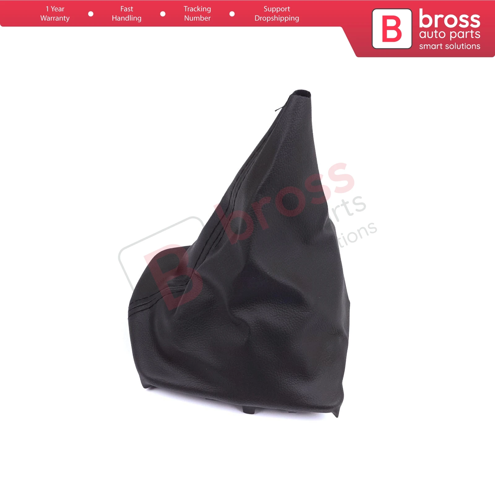

Bross Auto Parts BSP900 Gear Shift Stick Black Boot Gaiter, 55344400, 7591. for Y5 Fiorino Bipper Nemo! WideType!. Fast Shipment