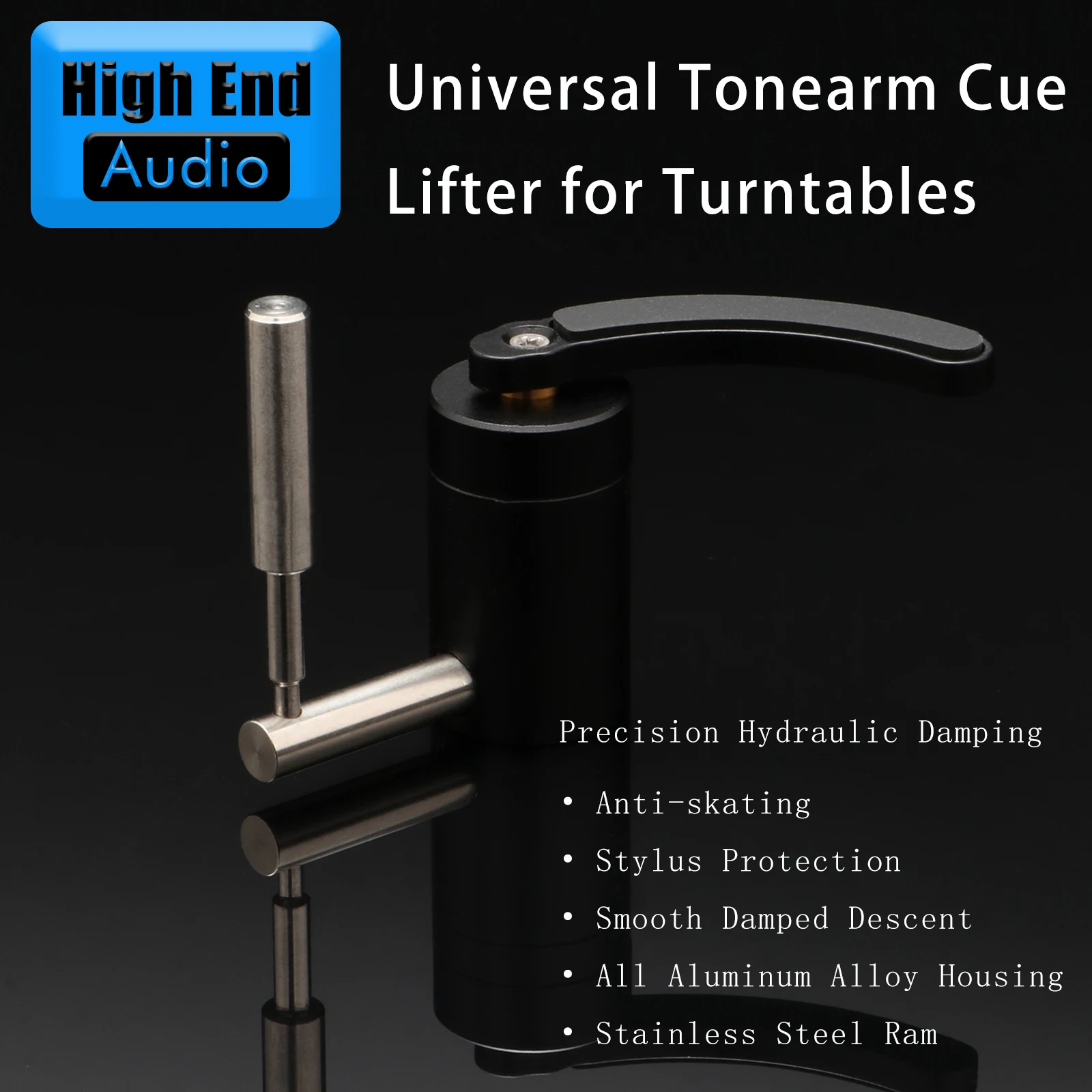 Preffair High End Tonearm Lifter Arm Lift For Turntable Disc Vinyls Record Lift Arm Accessories Spare Parts