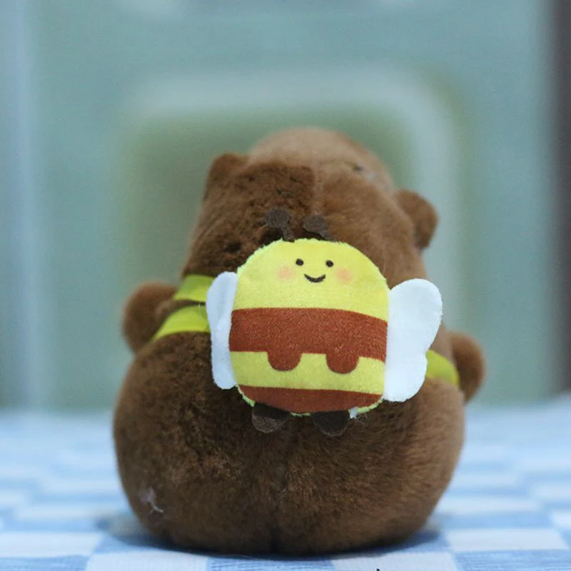 New Capybara Pendant Plush Toy Capybara Doll Bag Pendant Keychain Doll Toy Gifts