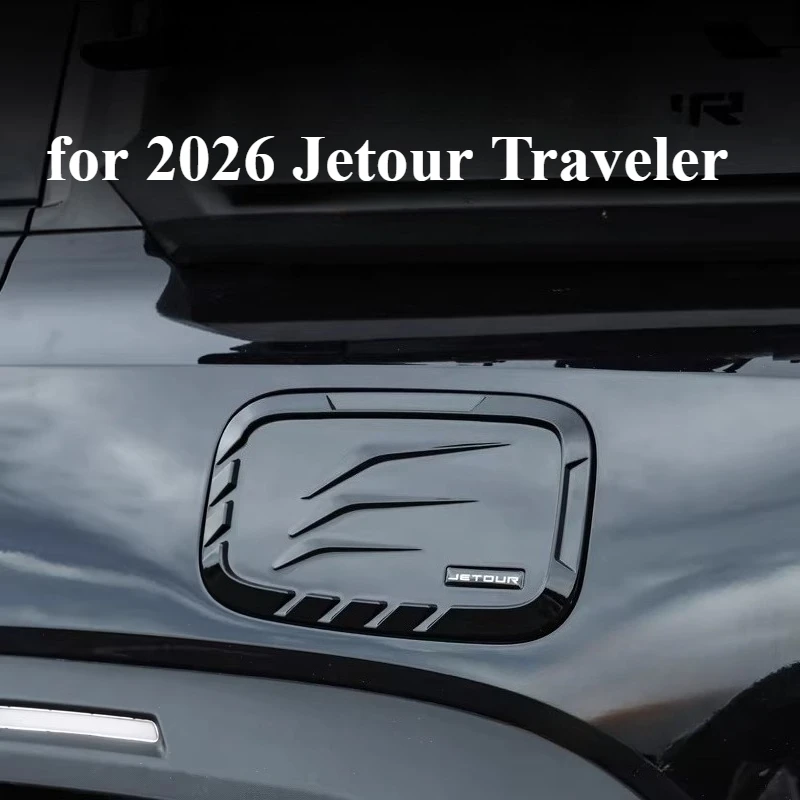 

Fit for 2026 Jetour Traveler T2 Fuel Tank Cap Cover Sticker Exterior Decoration Black Warrior Modified