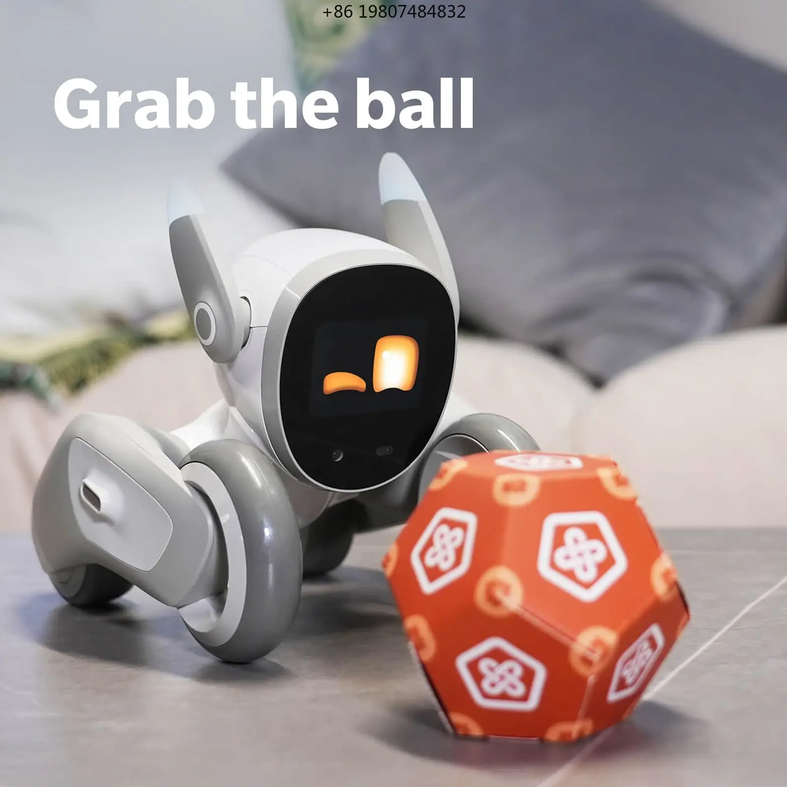 

Aliexpress AI Loona Toy Robot Smart Pet Dog ChatGPT Multilingual Voice Command Gesture Recognition Charging Dock