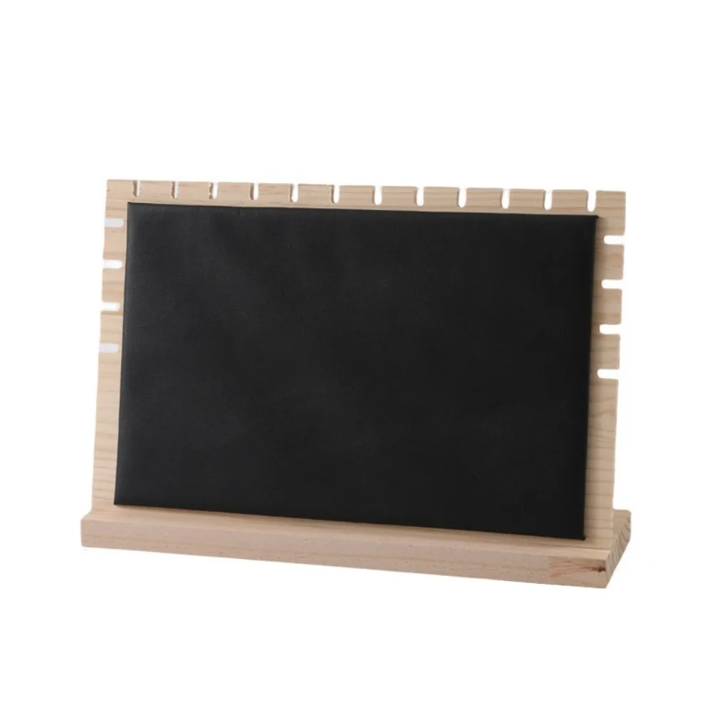 

Solid Wooden Jewelry Display Frame Necklace Holder Exquisite Design Pendant Necklace Bracelet Storage Tray Rectangle