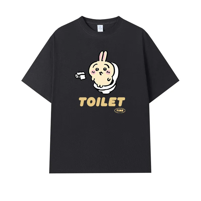 2026 Chiikawa Summer Parent Child Pure Cotton T-shirt Comfortable, Breathable, High Quality Ins Y2k