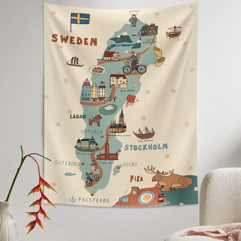 

Beach Towel Rug Teen Retro Outdoor Dorm Camping Logo Wall Mat Picnic Tapestry room decoration accessories 180X320CM