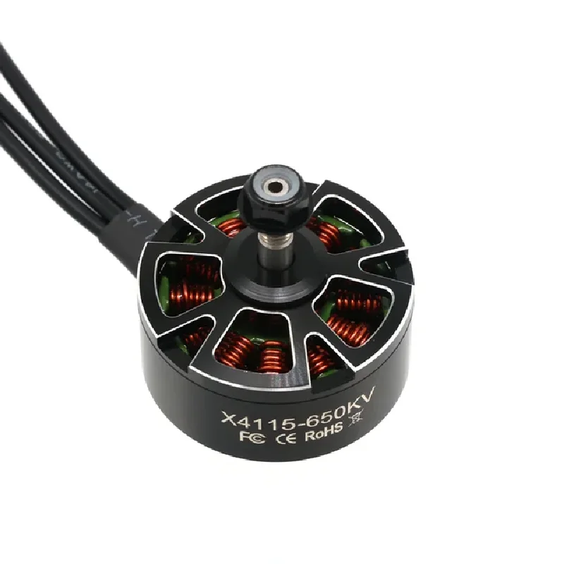 

4 шт./лот HOT 4115 X4115 400KV/650KV 3-8S бесщеточный двигатель, совместимый с 13/15/16-дюймовым пропеллером для FPV RC Racing Drone Parts