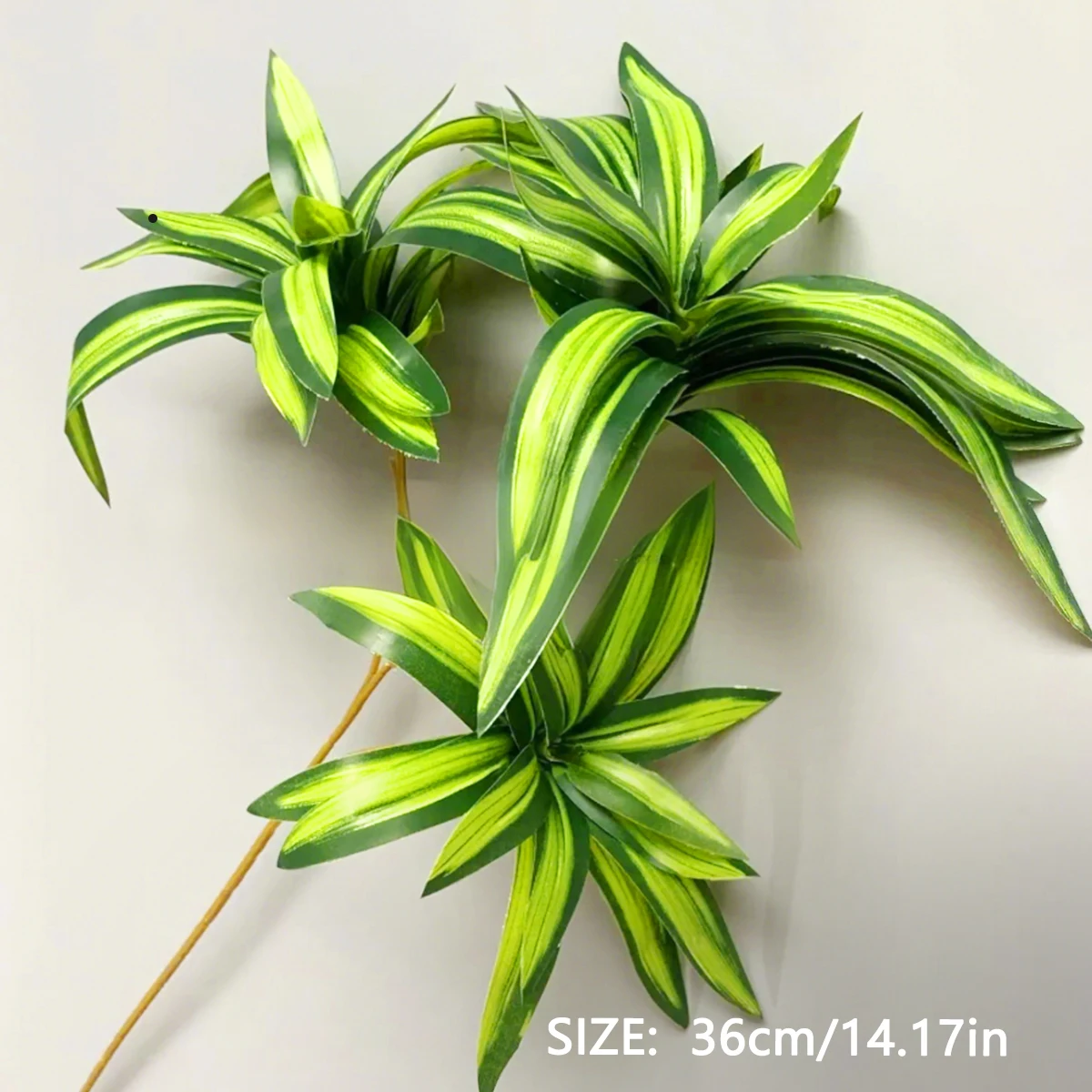 66–98 cm künstlicher Palme aus Kunststoff, Bambuszweig, tropische Topfpflanzen, gefälschtes Gras für Zuhause, Desktop, Pflanzenwanddekoration – Detail 11