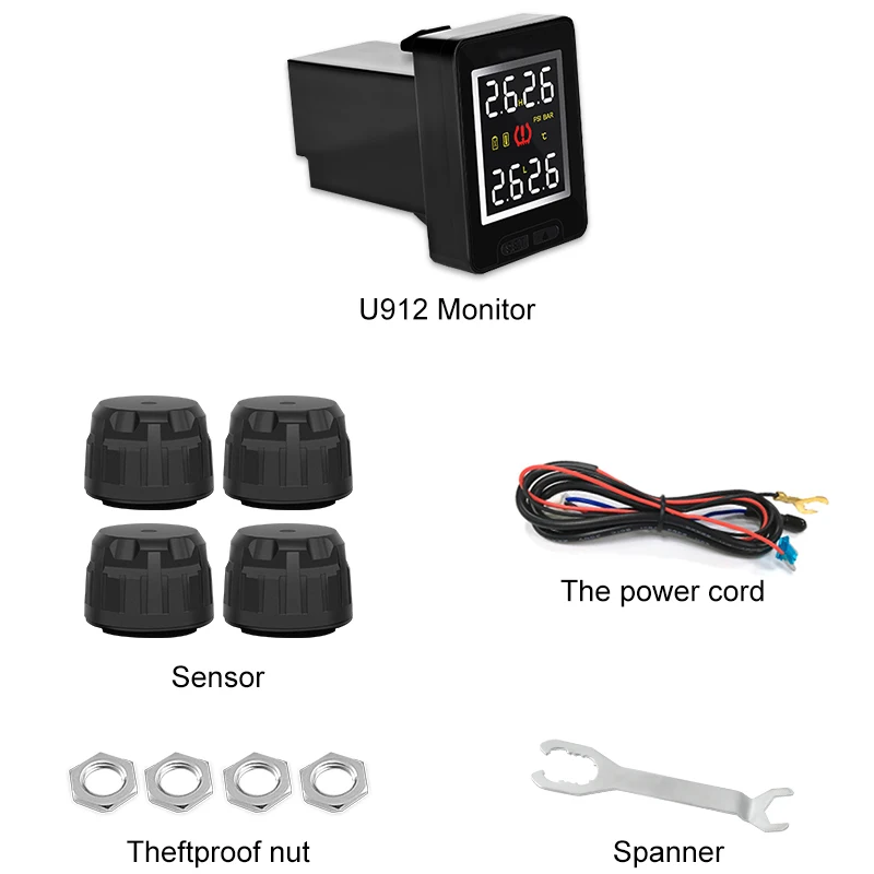 CAREUD TPMS for Suzuki Jimny JB64 JB74 2019-2023 Wireless CarTire Pressure mon itor System 4 External Sensors Auto Tools - view 5