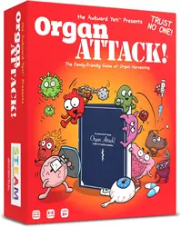 The Awkward Yeti Organ Attack! Card game, a family fun game suitable for children and adults - fun poker, suitable for playing n