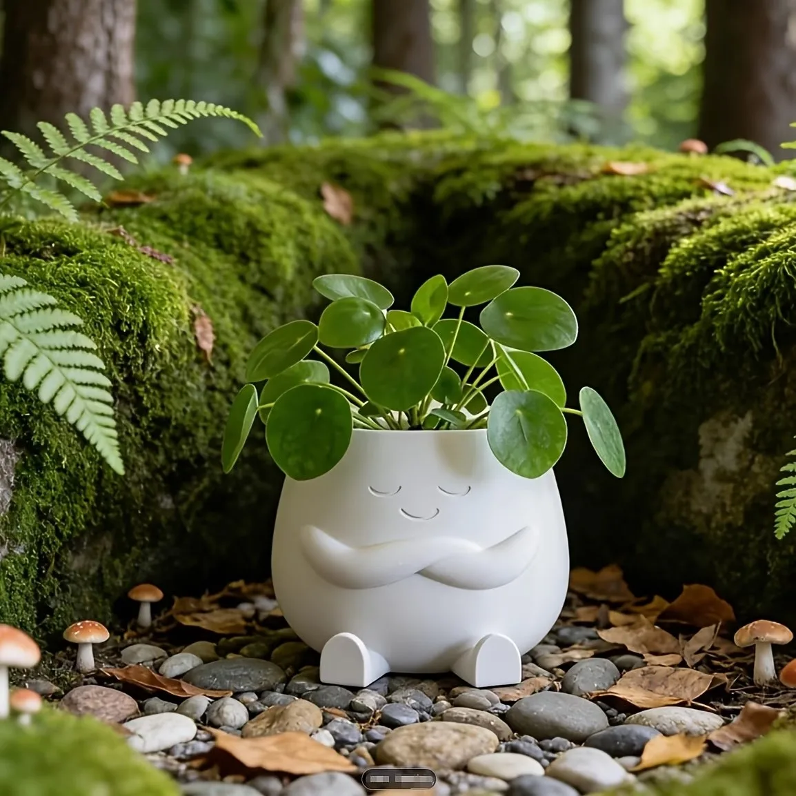 1pcs random Set of 4 3D-Printed Functional Flowerpots – Doubles as Pen Organizer, for Succulents, Gift Idea