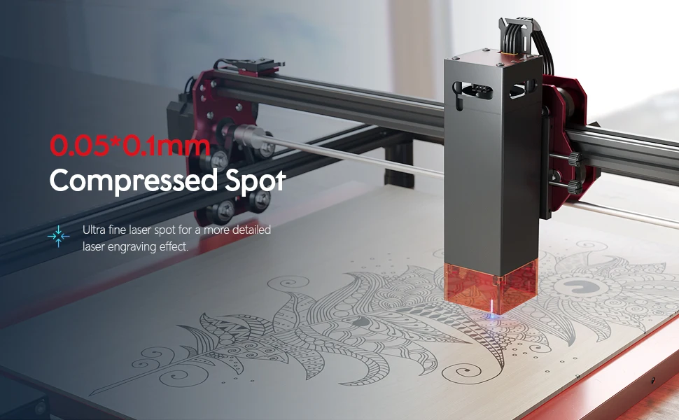 ORTUR Laser Engraver Cutter Wood Cutting Engraving DIY Machine Rotary Roller Metal Glass Leather Acrylic MDF Air Assist Nozzle
