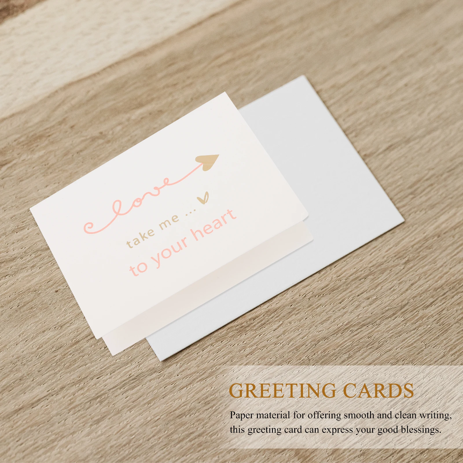 

40pcs Greeting Cards Paper Material Smooth Writing Birthday Mother's Day Festival Party Blessing Cards for Gift Envelope