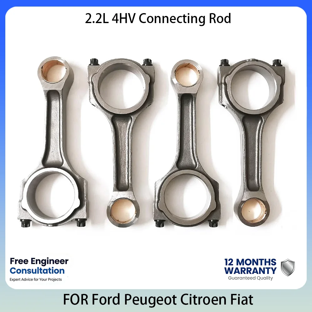 Biela de conexión para Ford Transit V348 V362 V363 Transit Custom Ranger T6 Peugeot Boxer 2.2L Diésel 2011-2018 Motor 4HV P22DTE