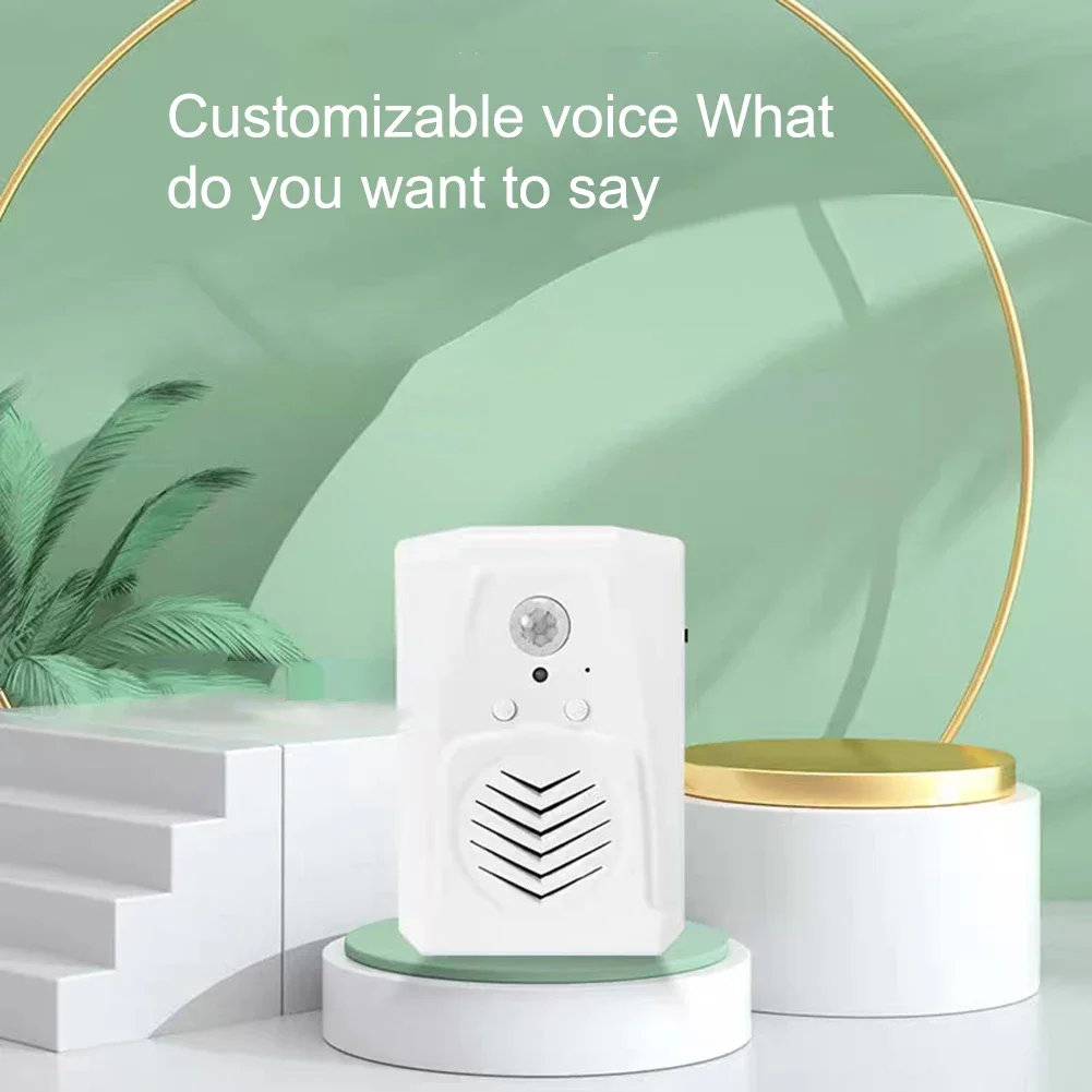 USB Power Motion Sensor Alarm MP3 Audio Player Infrarot Induktion Türklingel Alarm Türklingel Sensor Türklingel Batterie Powered Motion