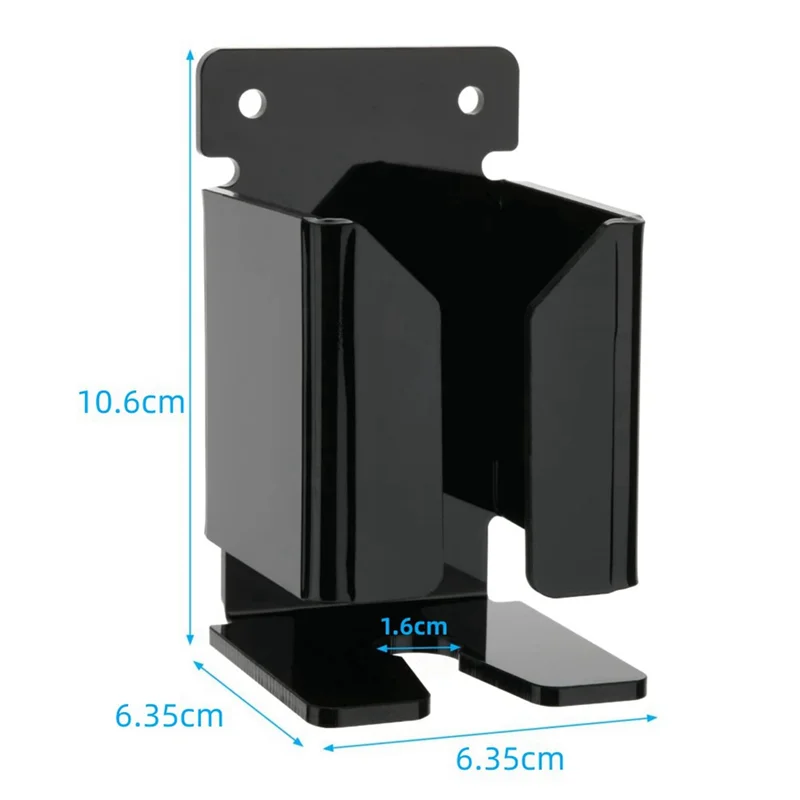 Electric Wall Mount Holder Acrylic Shaver Holder Hanger Shaver Organizer Men Bathroom Shower Storage,A