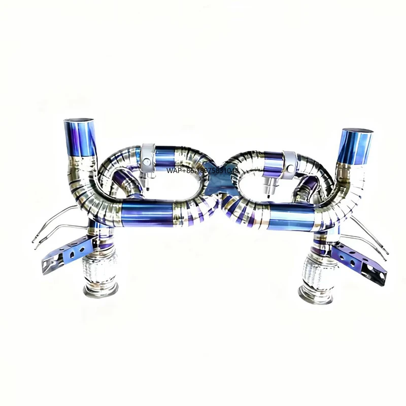 

OUCHI Exhaust Catback Titanium Alloy for 2020+ for EVO/STO Euro6 5.2 V10 Car Accessories with Valves
