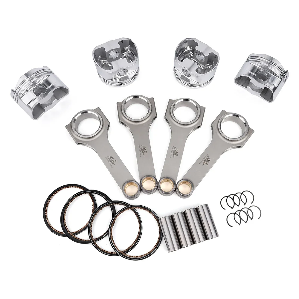 4340 Forged Steel Performance Link  4032 Aluminum Piston Standard Kit for Motorcycle 1800 SVHO FX FZR FZS Spare Parts