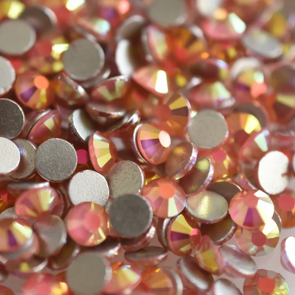 Misty Series 1440PCS SS16 Glass New Mistyrose MistyGreen FlatBack strass decorazioni per unghie Glitter Diamond Part Supplies