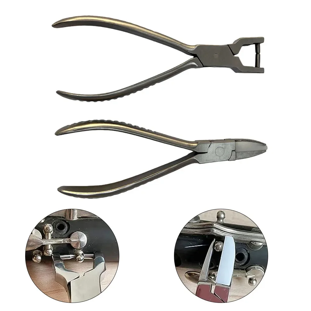 

Spring Removal Plier Clarinet Flute Needle Installation Pliers for Flute Clarinet Saxophone for WOODWIND Musical Repair Tools