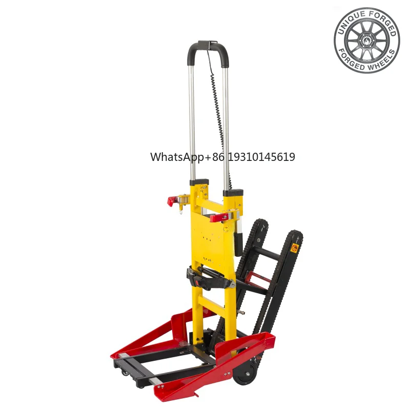 26 New style Silla de Ruedas Eléctrica Plegable Ligera de Aluminio para Subir Escaleras, Carrito para Subir Escalones, Equipo de