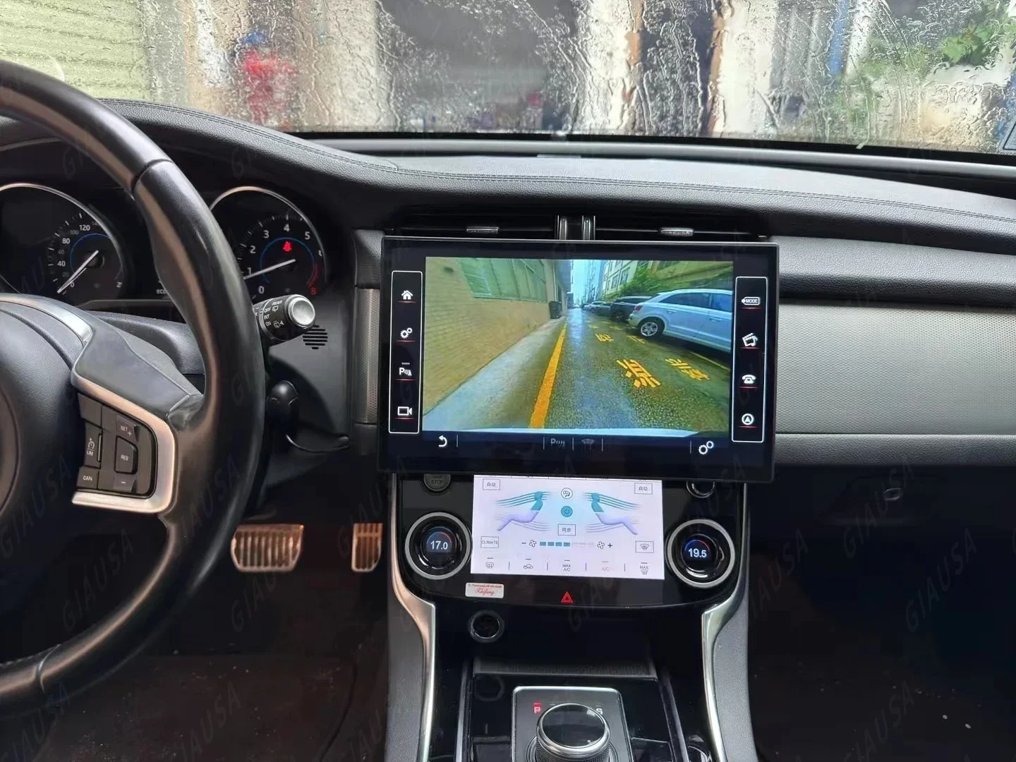R Car Radio Screen Ac Screen For Jaguar XE XEL F-PACE XF XFL 2016-2019 Carplay GPS Navigation Multimedia Player Stereo Head Unit