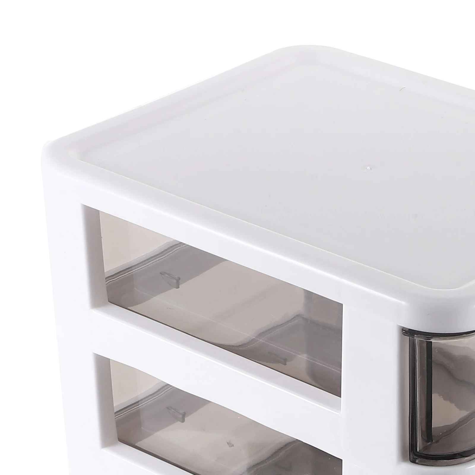 

Five layer Storage Box Desk Organizer Plastic Mini Drawers Shelving Unit Table Makeup Organizer Drawer Style Storage Case Large