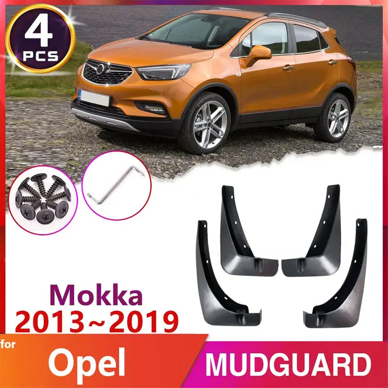 

Для Opel Vauxhall Mokka X Buick Encore 2013~2019 2014 2015 2016 2017 2018: Брызговики, Защита от грязи, Запчасти для авто