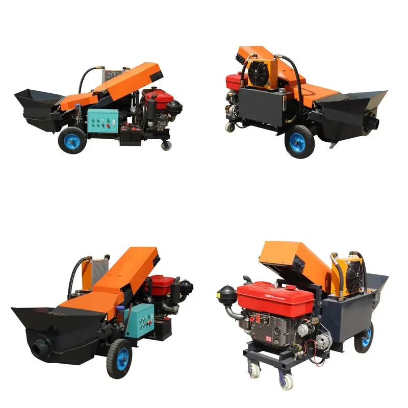 Professional High-pressure Spraying Machine for Multi-functional Coating Cement Mortar Grouting Putty Stone Paint and Plaster