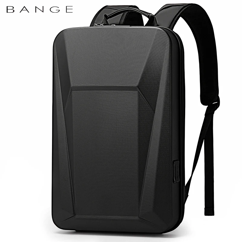 2023 Fashion Men\'s Backpack Multifunction Hard Shell Series Men Anti Theft Waterproof Laptop Male Backpack Business Password