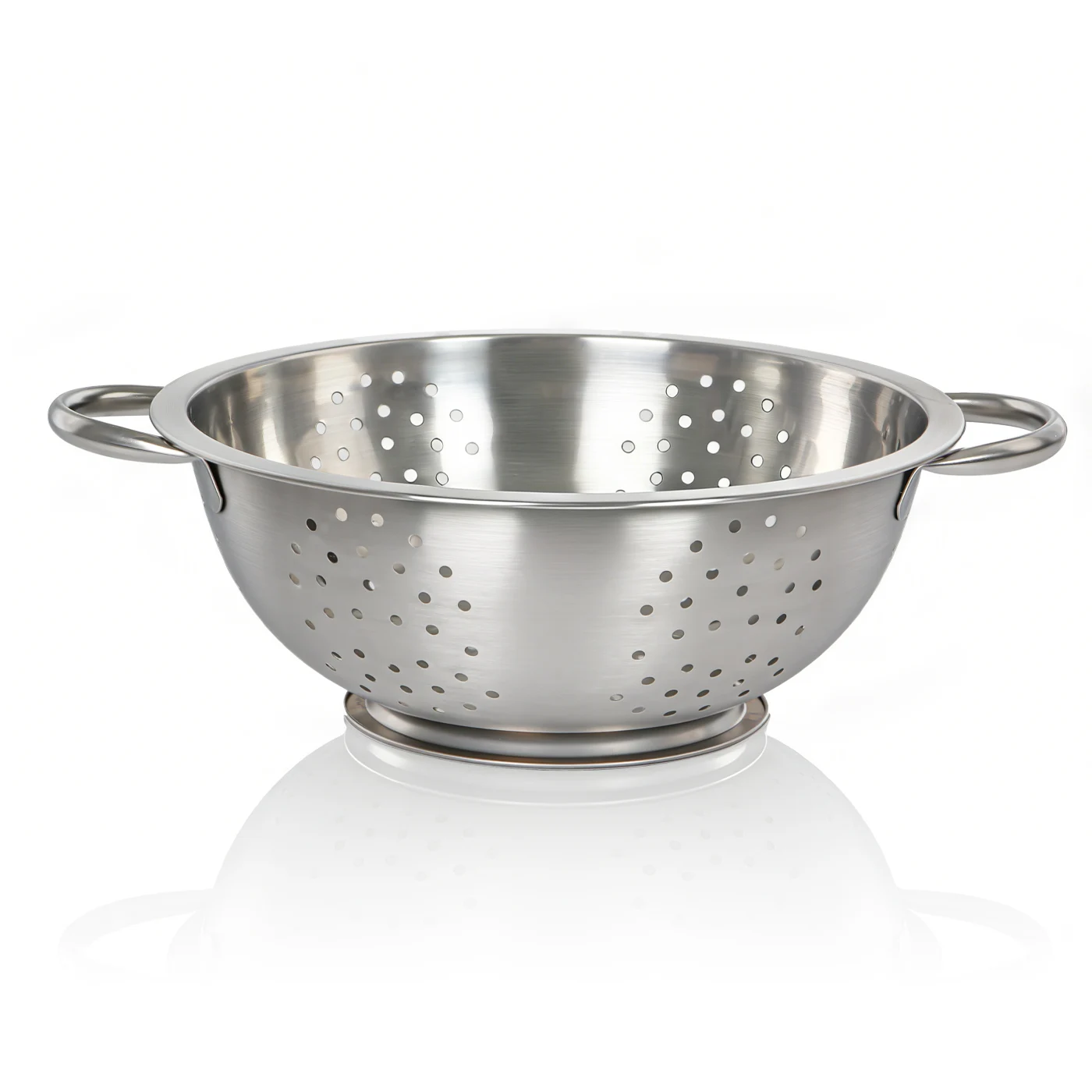 

tastyWay All Purpose Stainless Steel Fine Mesh Strainer Net Baskets with Handles Resting Base Colander Set Kitchen Supplies