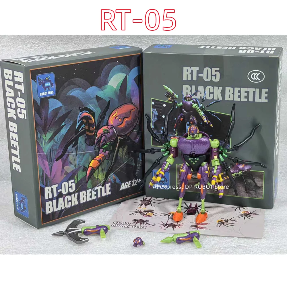 

Распродажа [В НАЛИЧИИ СЕЙЧАС] Фигурка-трансформер ROBOT T0YS BW RT-05 RT05 Tarantulas BLACK BEELE Beast Wars В наличии