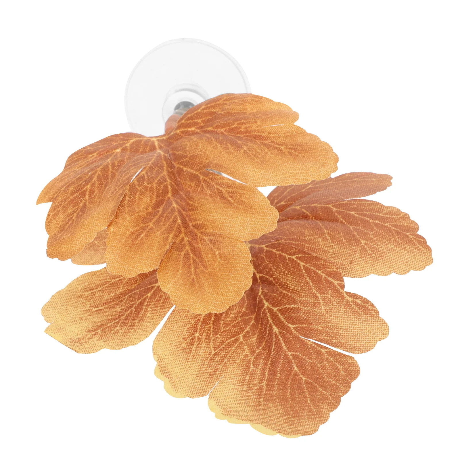 

Betta Fish Spawning Leaf Aquarium Leaf Hammock Plastic Fish Tank Breeding Resting Bed Decorative Suction Cup Betta Bed